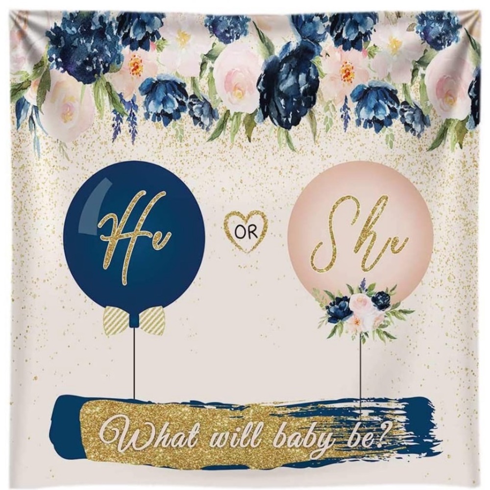 Gender Reveal Backdrop / Boy Or Girl